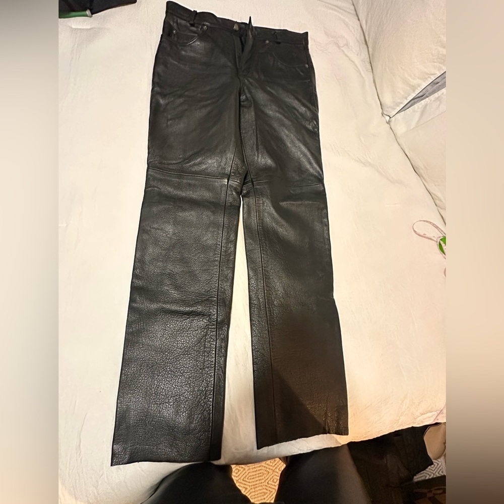 Men’s leather pants